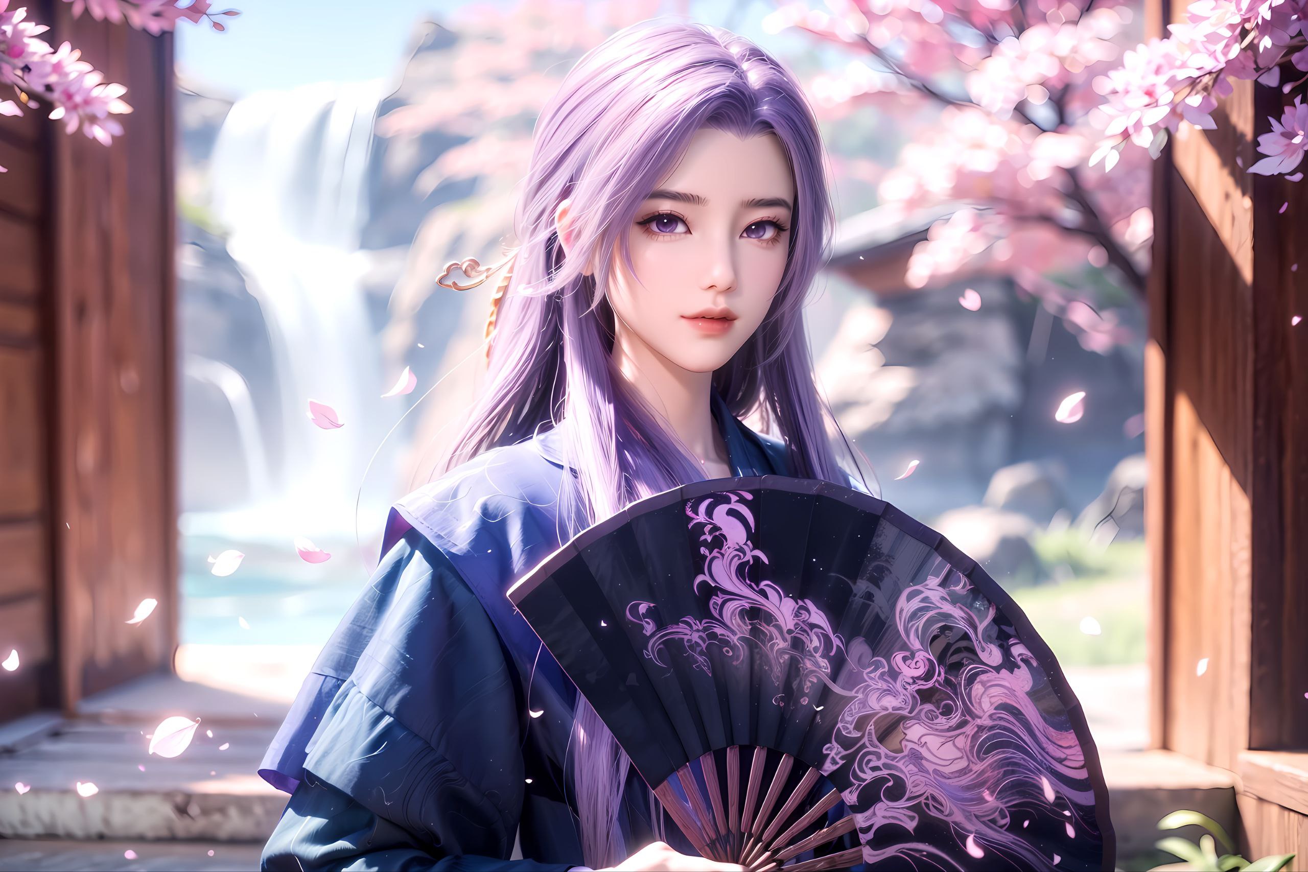 了一些人追